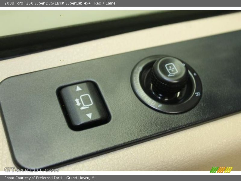 Red / Camel 2008 Ford F250 Super Duty Lariat SuperCab 4x4