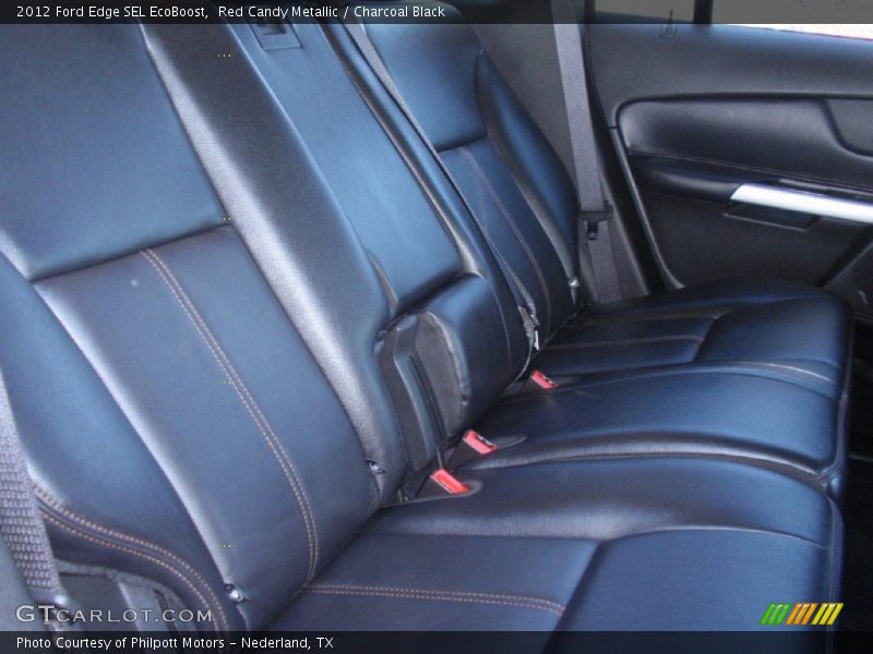 Red Candy Metallic / Charcoal Black 2012 Ford Edge SEL EcoBoost