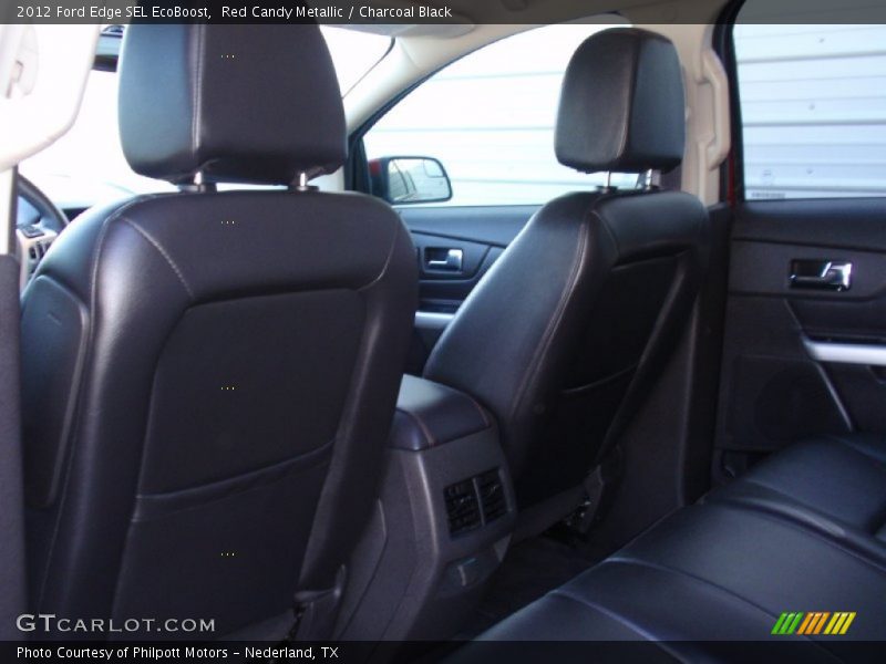 Red Candy Metallic / Charcoal Black 2012 Ford Edge SEL EcoBoost