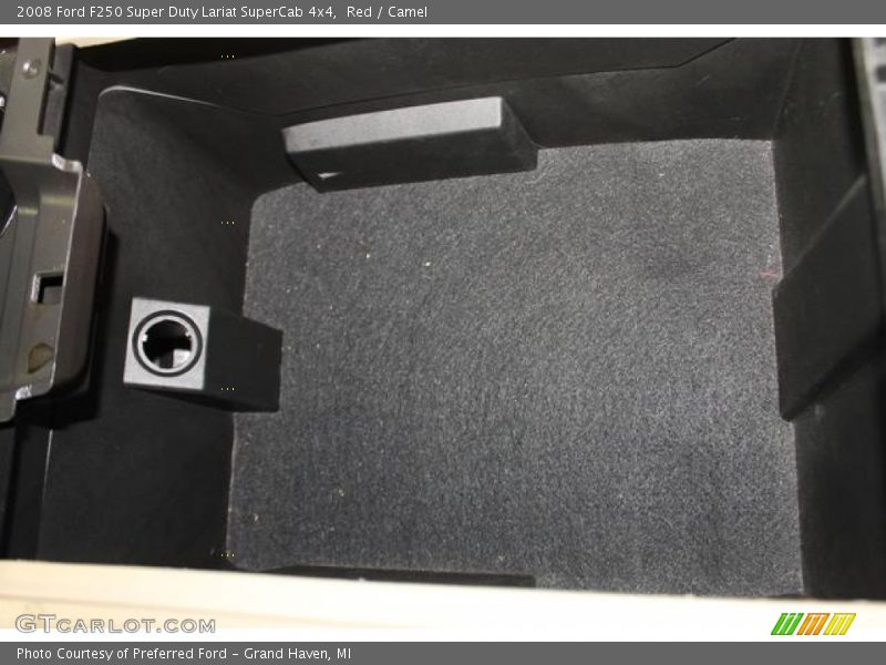 Red / Camel 2008 Ford F250 Super Duty Lariat SuperCab 4x4