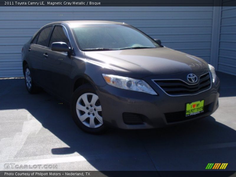 Magnetic Gray Metallic / Bisque 2011 Toyota Camry LE