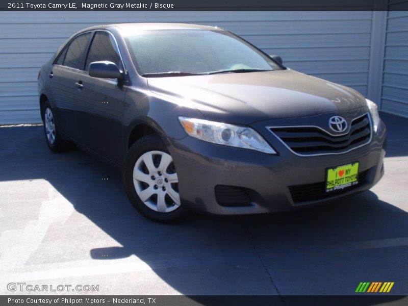 Magnetic Gray Metallic / Bisque 2011 Toyota Camry LE
