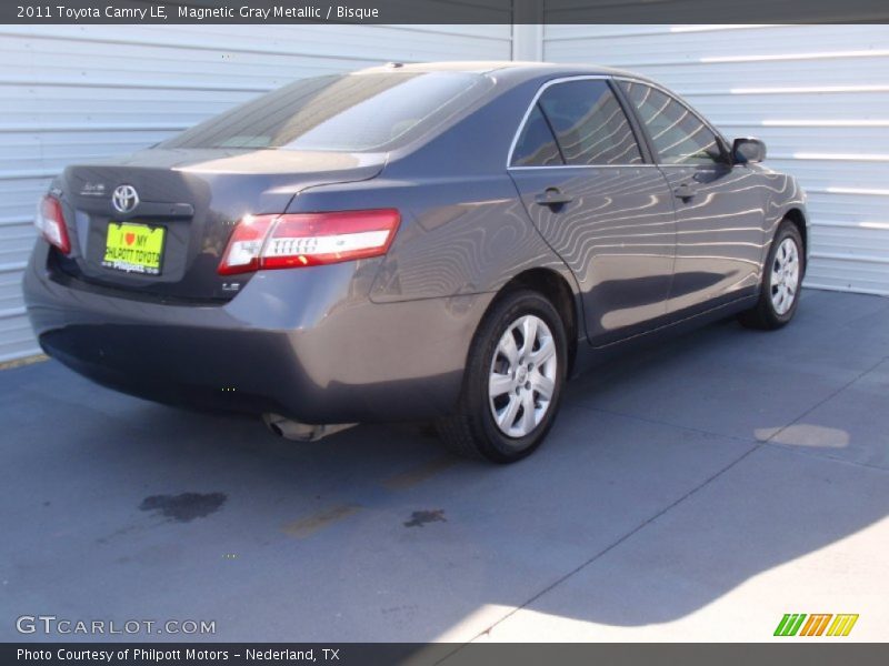 Magnetic Gray Metallic / Bisque 2011 Toyota Camry LE