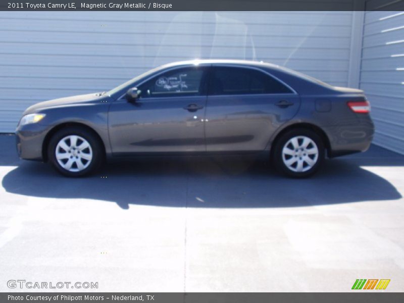 Magnetic Gray Metallic / Bisque 2011 Toyota Camry LE