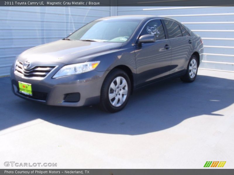 Magnetic Gray Metallic / Bisque 2011 Toyota Camry LE