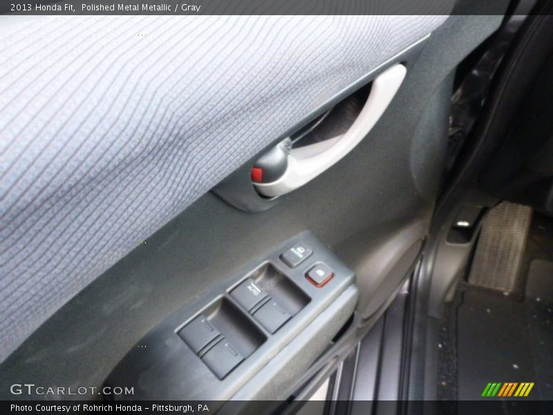 Polished Metal Metallic / Gray 2013 Honda Fit