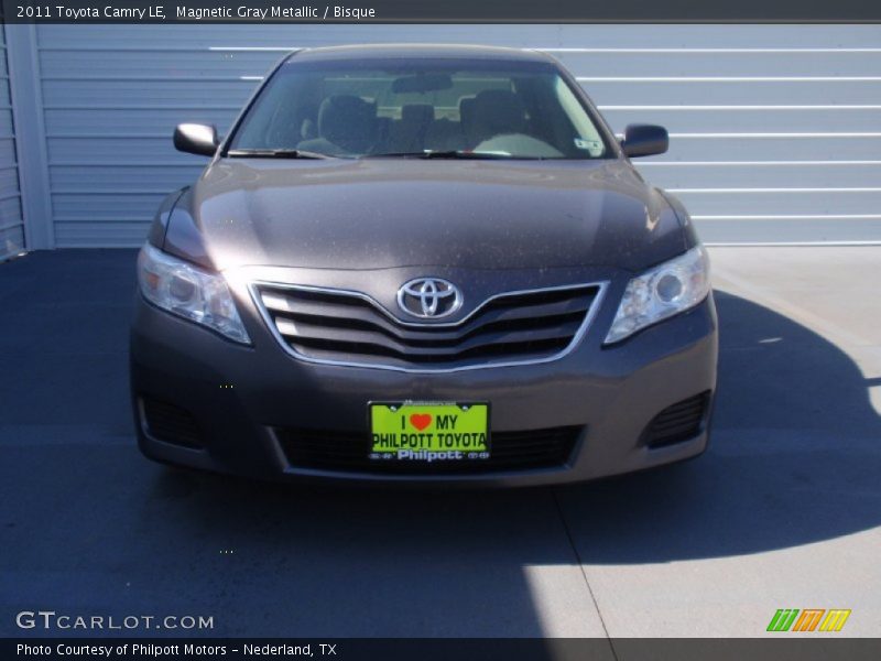 Magnetic Gray Metallic / Bisque 2011 Toyota Camry LE
