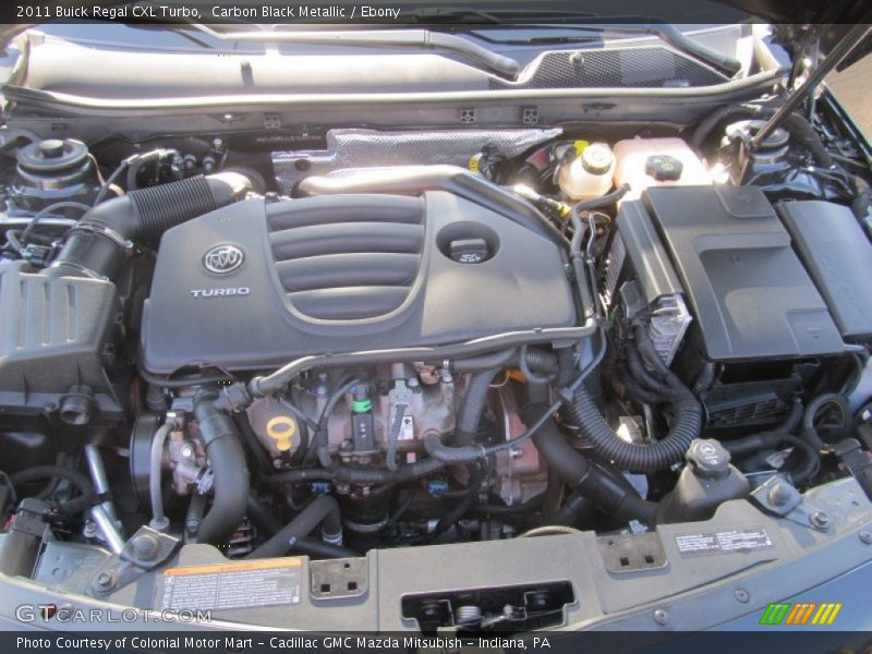 Carbon Black Metallic / Ebony 2011 Buick Regal CXL Turbo