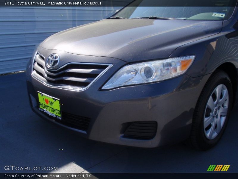 Magnetic Gray Metallic / Bisque 2011 Toyota Camry LE