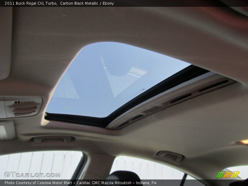 Carbon Black Metallic / Ebony 2011 Buick Regal CXL Turbo