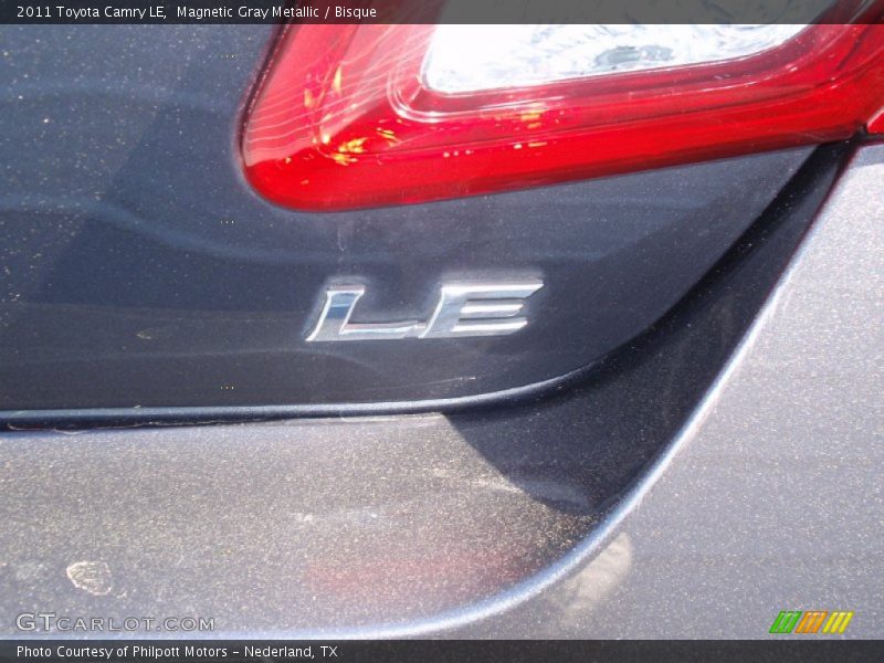 Magnetic Gray Metallic / Bisque 2011 Toyota Camry LE