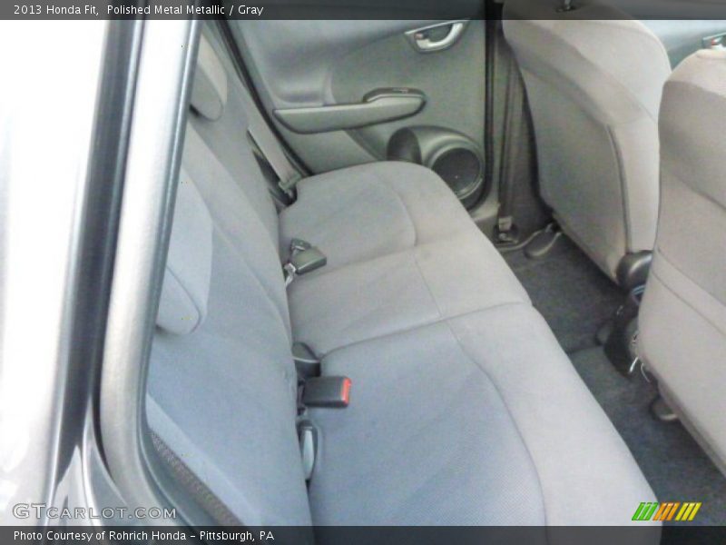 Polished Metal Metallic / Gray 2013 Honda Fit
