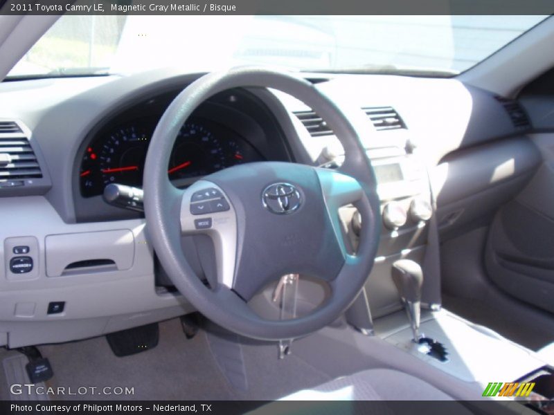 Magnetic Gray Metallic / Bisque 2011 Toyota Camry LE
