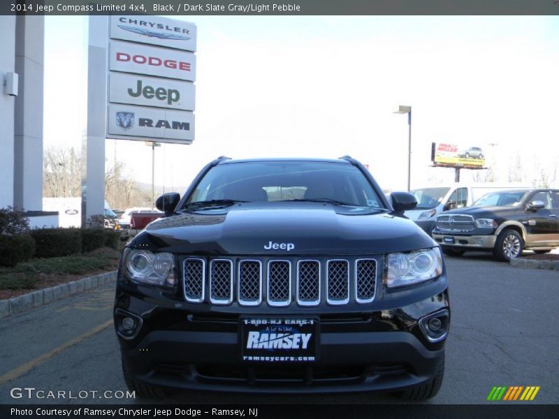Black / Dark Slate Gray/Light Pebble 2014 Jeep Compass Limited 4x4