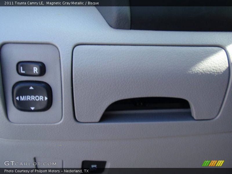 Magnetic Gray Metallic / Bisque 2011 Toyota Camry LE