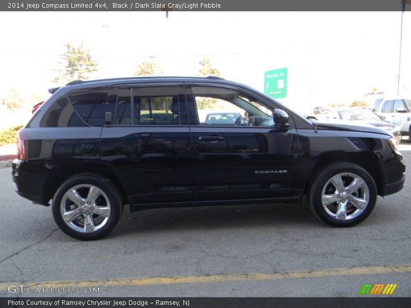 Black / Dark Slate Gray/Light Pebble 2014 Jeep Compass Limited 4x4