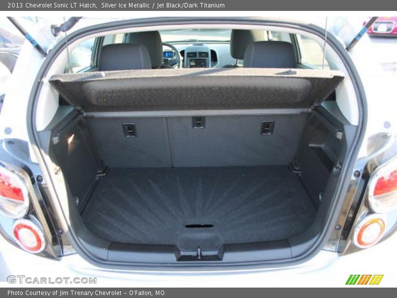 Silver Ice Metallic / Jet Black/Dark Titanium 2013 Chevrolet Sonic LT Hatch