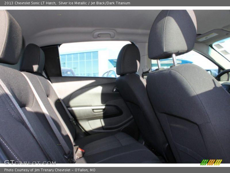 Silver Ice Metallic / Jet Black/Dark Titanium 2013 Chevrolet Sonic LT Hatch