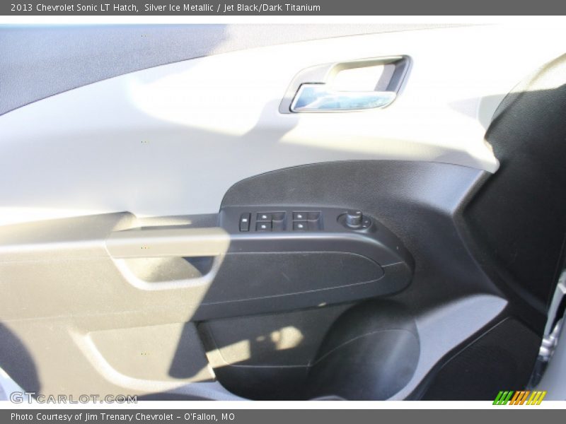 Silver Ice Metallic / Jet Black/Dark Titanium 2013 Chevrolet Sonic LT Hatch