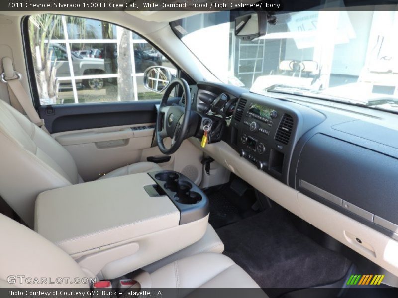  2011 Silverado 1500 LT Crew Cab Light Cashmere/Ebony Interior