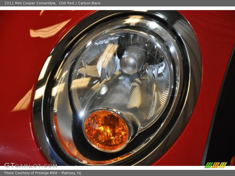 Chili Red / Carbon Black 2011 Mini Cooper Convertible