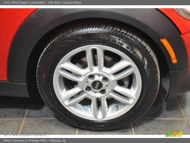 Chili Red / Carbon Black 2011 Mini Cooper Convertible