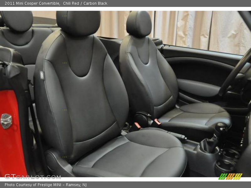 Chili Red / Carbon Black 2011 Mini Cooper Convertible