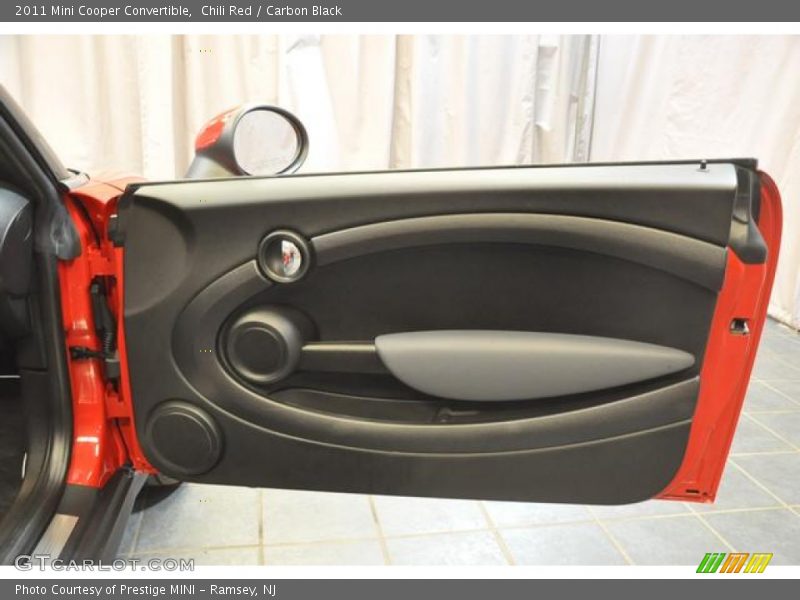 Chili Red / Carbon Black 2011 Mini Cooper Convertible