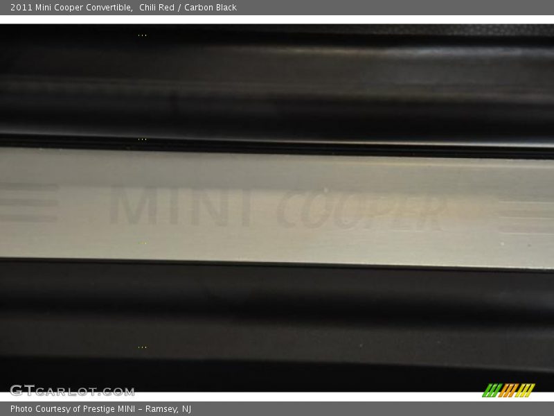 Chili Red / Carbon Black 2011 Mini Cooper Convertible