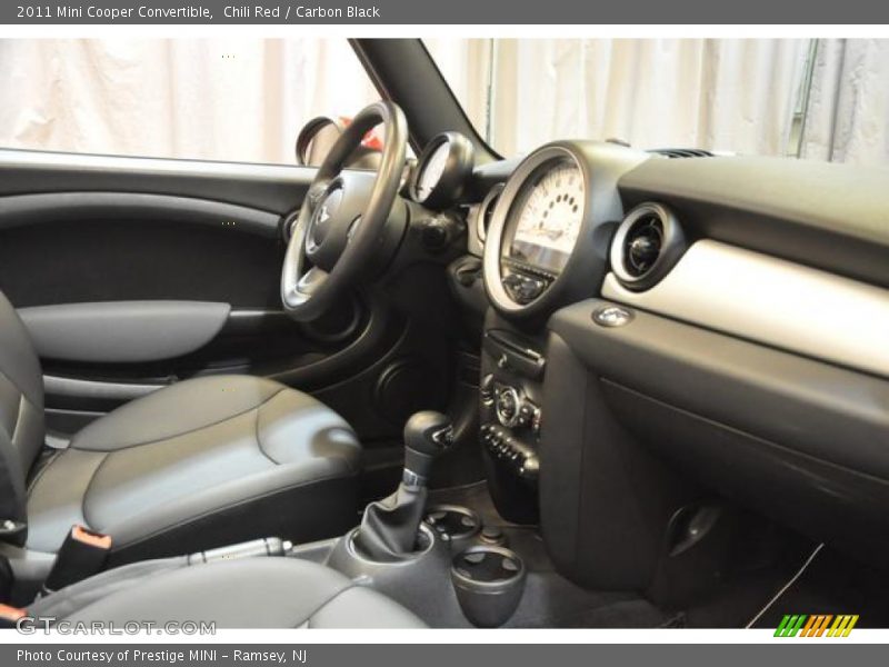Chili Red / Carbon Black 2011 Mini Cooper Convertible