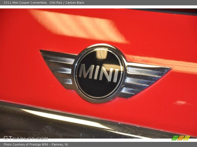 Chili Red / Carbon Black 2011 Mini Cooper Convertible