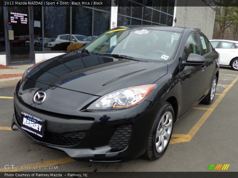 Black Mica / Black 2013 Mazda MAZDA3 i Sport 4 Door