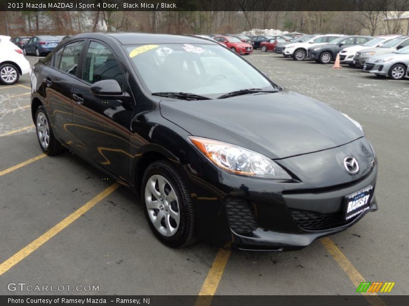Black Mica / Black 2013 Mazda MAZDA3 i Sport 4 Door
