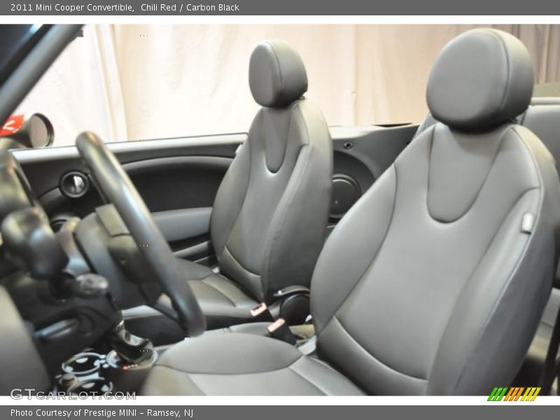 Chili Red / Carbon Black 2011 Mini Cooper Convertible