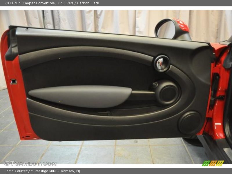 Chili Red / Carbon Black 2011 Mini Cooper Convertible