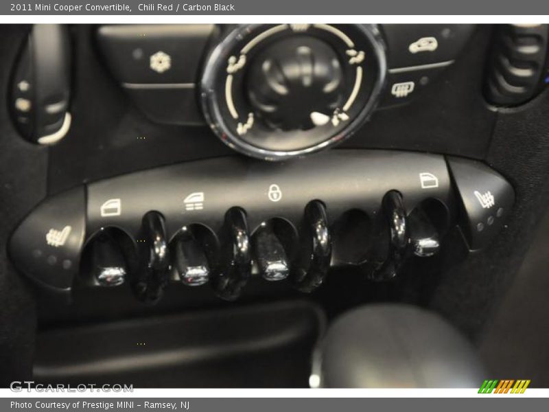 Chili Red / Carbon Black 2011 Mini Cooper Convertible