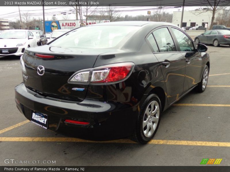 Black Mica / Black 2013 Mazda MAZDA3 i Sport 4 Door