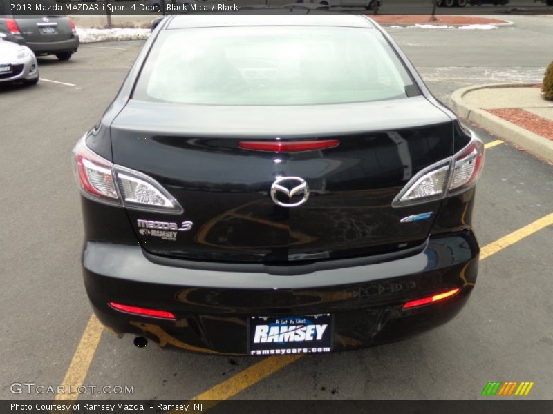 Black Mica / Black 2013 Mazda MAZDA3 i Sport 4 Door