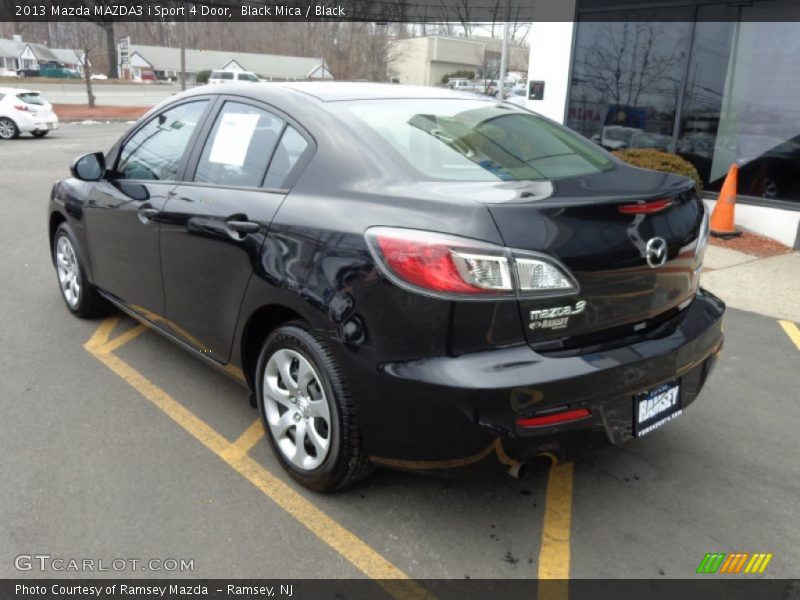 Black Mica / Black 2013 Mazda MAZDA3 i Sport 4 Door