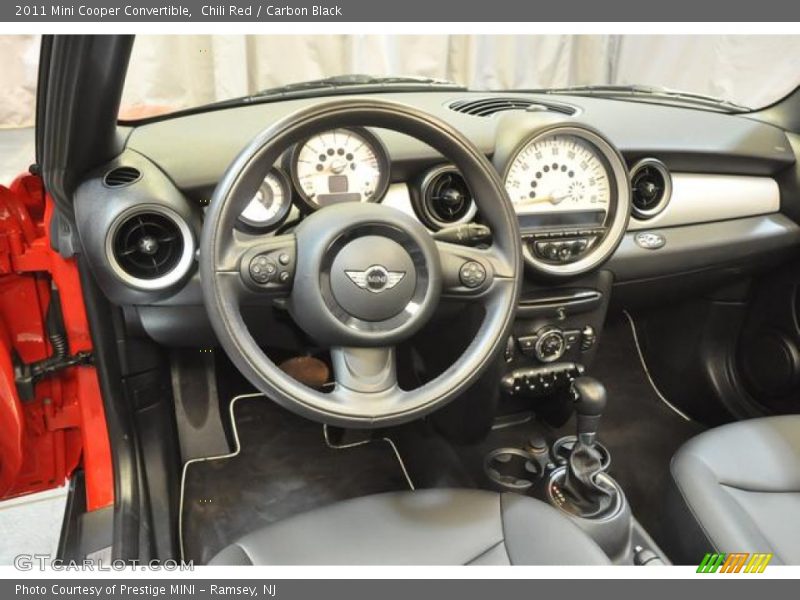 Chili Red / Carbon Black 2011 Mini Cooper Convertible