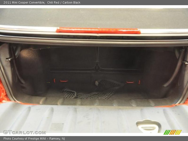 Chili Red / Carbon Black 2011 Mini Cooper Convertible