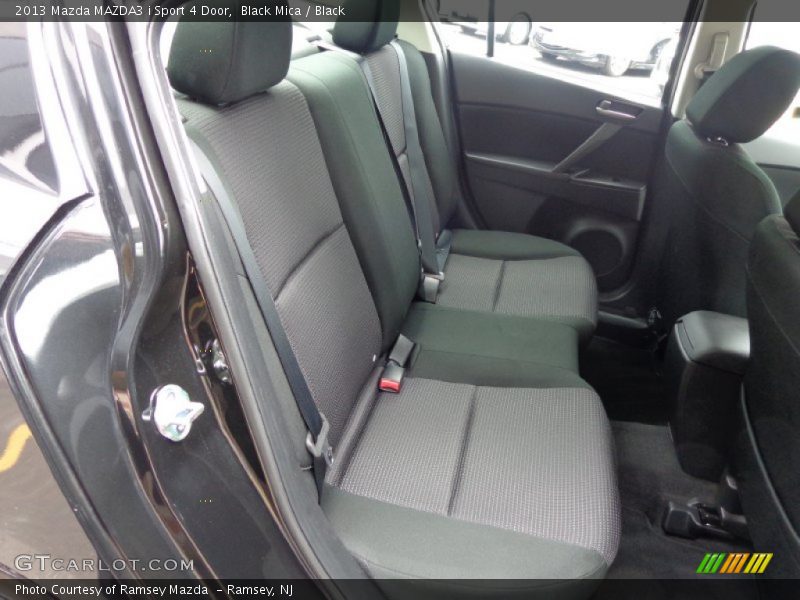 Black Mica / Black 2013 Mazda MAZDA3 i Sport 4 Door