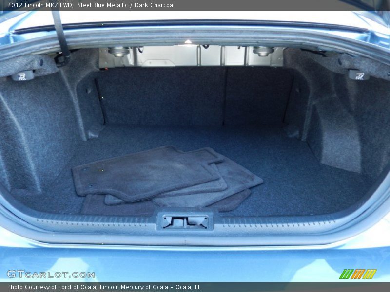 Steel Blue Metallic / Dark Charcoal 2012 Lincoln MKZ FWD
