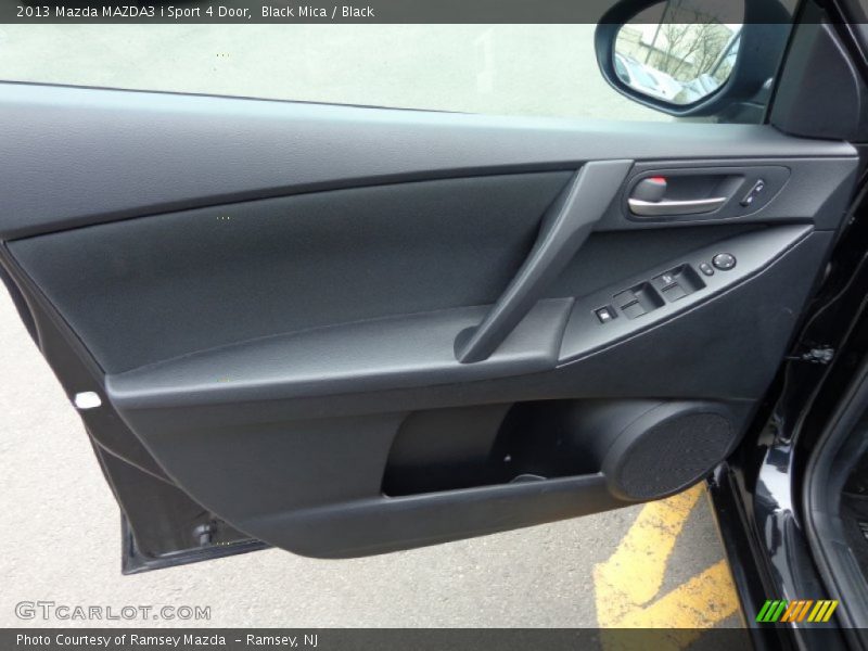 Black Mica / Black 2013 Mazda MAZDA3 i Sport 4 Door
