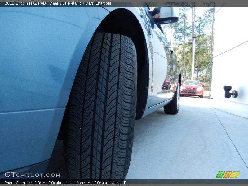 Steel Blue Metallic / Dark Charcoal 2012 Lincoln MKZ FWD
