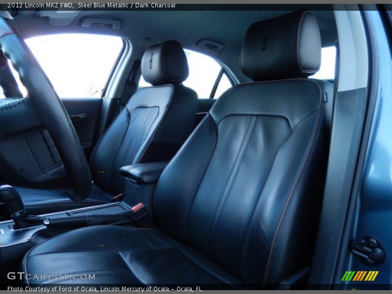 Steel Blue Metallic / Dark Charcoal 2012 Lincoln MKZ FWD