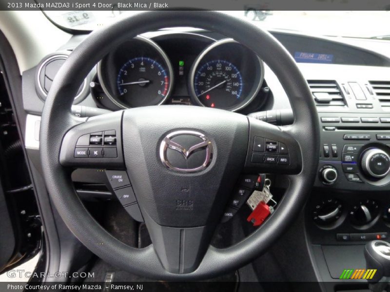 Black Mica / Black 2013 Mazda MAZDA3 i Sport 4 Door