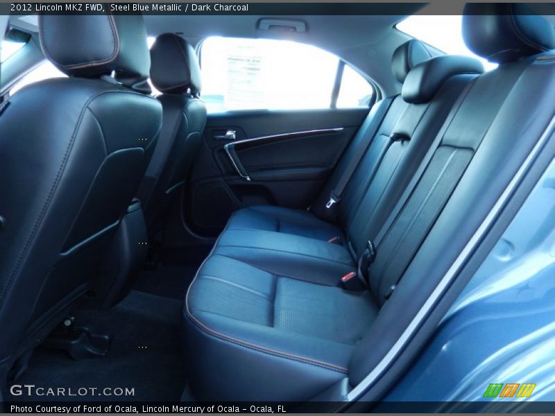 Steel Blue Metallic / Dark Charcoal 2012 Lincoln MKZ FWD