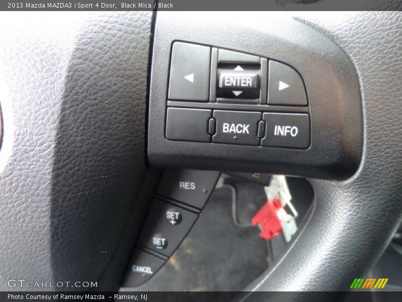 Black Mica / Black 2013 Mazda MAZDA3 i Sport 4 Door