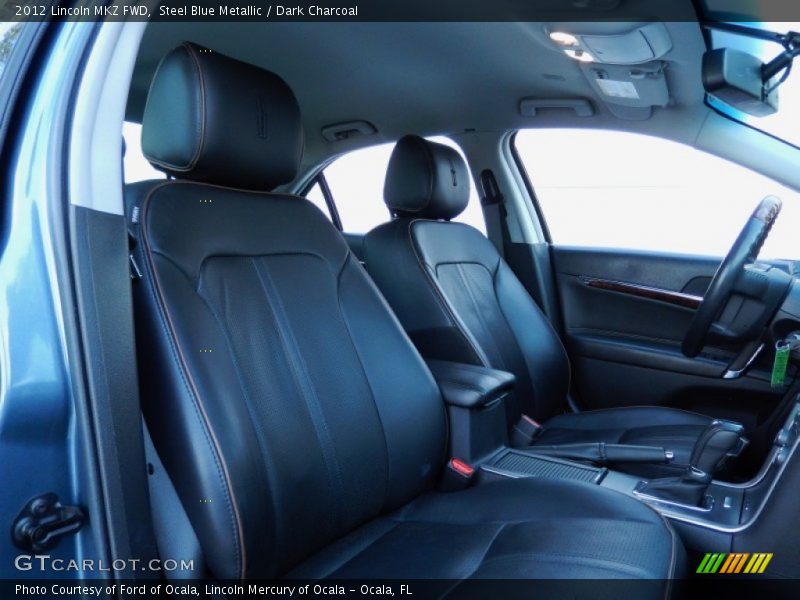 Steel Blue Metallic / Dark Charcoal 2012 Lincoln MKZ FWD